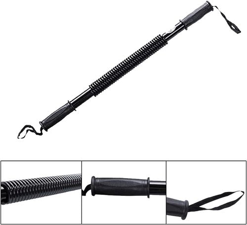 Boshen Power Twister Bar for Arm Upper Body Strength Training Workout Heavy Duty Arm Builder 44lbs/66lbs/88lbs/110Ibs for Choice