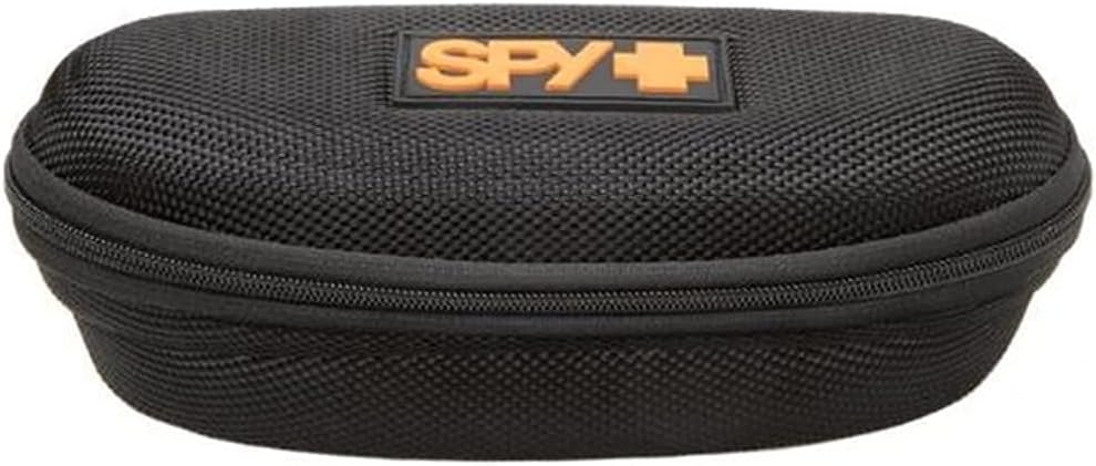 Spy Optic Overhaul XL Sunglasses Matte Black w/Happy Gray Green Polarized Lens + Case 60mm