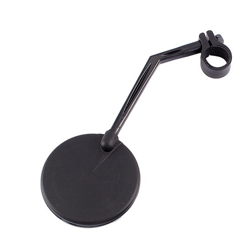 Black Adjustable Rear View Mirror Handlebar Riding Safety Wide View Convex Mirror for Motorcycle,Bicycles and Spare Parts