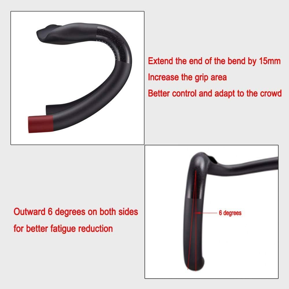 Road Handlebars Aero Handlebars for Road Bike Bars bike components & parts 31.8 Drop handlebars Carbon rxl sl carbon handle drop bar Handle Bar 440mm UD Matte Bicycle Handlebar