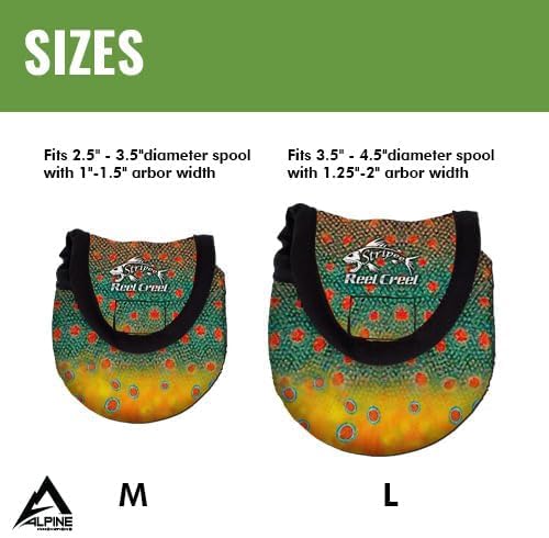 Neoprene Fly Fishing Reel Cover | Small Fits 2.5"-3.5" Diameter Spool w/ 1″-1.50″ Arbor Width