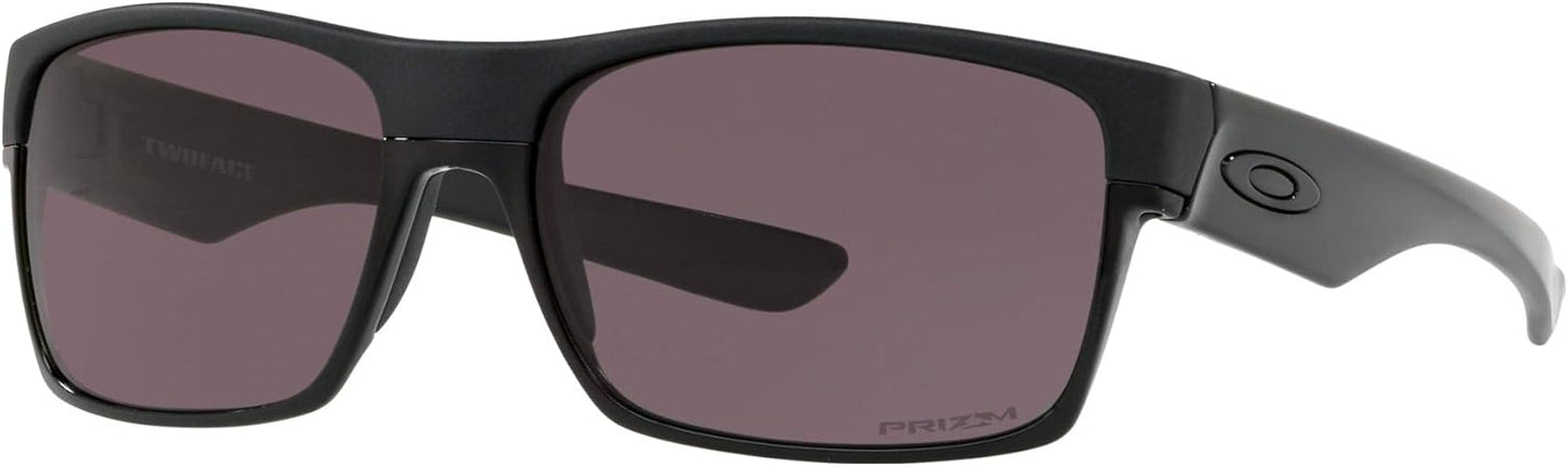 Oakley Twoface Sunglasses Steel Grey with Prizm Grey Lens 60mm