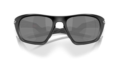 Oakley Men's OO9431 Lateralis Rectangular Sunglasses, Matte Black/Prizm Black Polarized, 60 mm