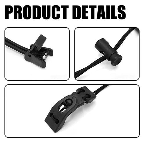 YERGOFE Tactical Molle Clips Molle Accessories - 4 Pieces Tactical Gear Molle Clips Molle Attachments Multifunction Hanging Buckle for Molle Backpack Molle Tactical Vest Molle Straps