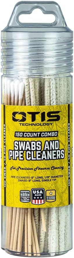Otis Technology 100Count Swabs/50Count Pipe Cleaners