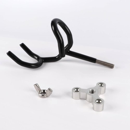 Sure Grip Steel Boat Rod Holder 20 Degree PVC Coated Steel Wire Fishing Pole Holder (8PCS)