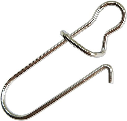 100-200pcs Fishing Duo-Lock Snap, Hooked Snap Size 000#-8# 7LB-210LB Freshwater Saltwater Stainless Solid Wires Quick Change Safe Lock