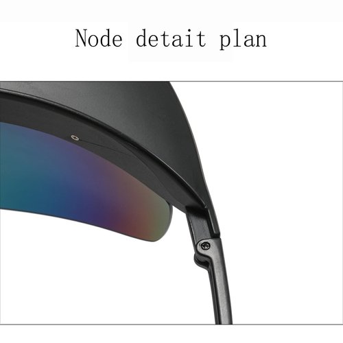 LUHUL Visor Sunglasses