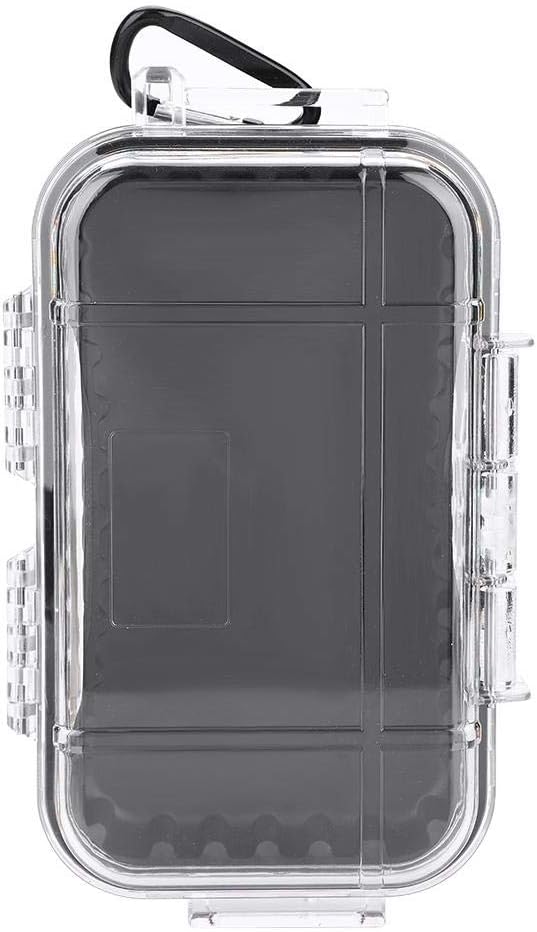 Tbest Waterproof Dry Box Airtight Outdoor Shockproof Storage Case Multipurpose Carry Box Container Inner Rubber Pad Detachable 4 Colors