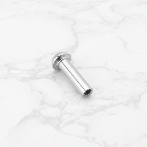 Create idea 2 Sets 29mm MTB Bike Rear Suspension Shock Mounting Bolt M8 Semi-Round Hexagon Socket Locking Screws Female Nail with 12mm Subnails