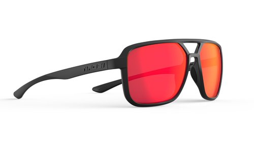 Tifosi Optics Salto Sunglasses (Blackout (Smoke Red Mirror))