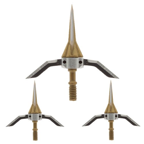 OZCUT Kreature 2-Blade 125 gr Expandable Hybrid Broadhead, 3 PK
