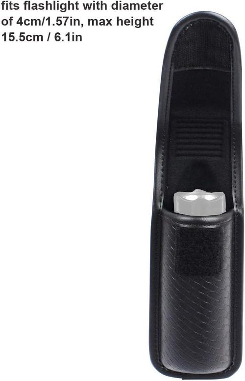 Basketweave OC Spray Holder MK4, Tactical Flashlight Holster for 1.57in Flashlight
