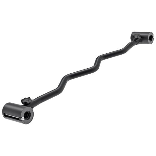 Kipika Adjustable Dumbbell to Barbell Converter - EZ Curling Bar Adapter - Versatile Weightlifting Equipment for Home Gym - Fits Standard Dumbbells - Holds up to 100 lbs per side