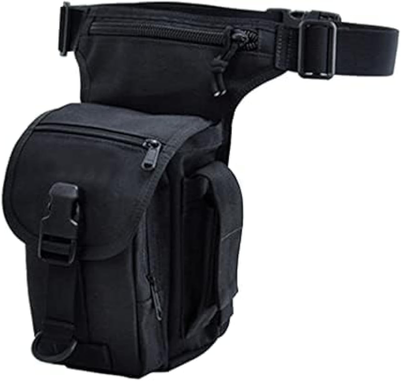 Nylon Drop Leg Bag Hiking Waist Pack for Men Women Tactical Motorcycle Bike Cycling Riding Travel Outdoor Sports Fanny Pouch