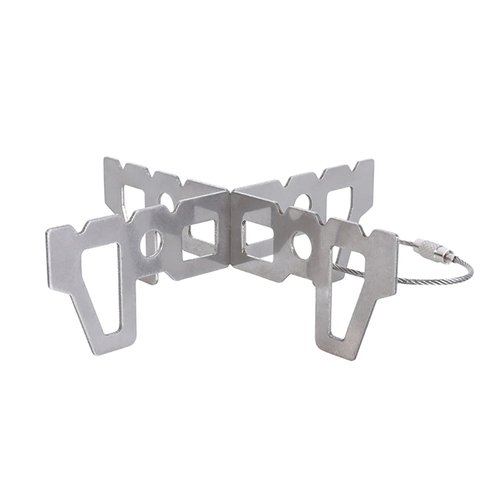 Ldabrye Alcohols Stove Cross Stand Support Rack Portable Stainless Steel Stand For Hiking Camping Outdoor Stove Cross Stand