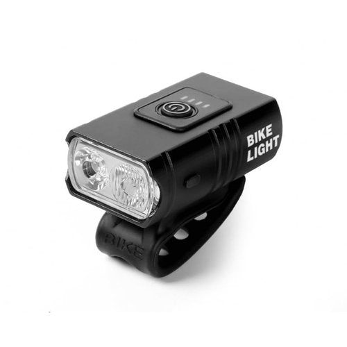 Ultra-Bright Rechargeable Bike Light Set – 1000 Lumens Front Headlight & Taillight, 6 Light Modes, IPX5 Waterproof, 1200mAh Battery, for Night Cycling Safety. Perfect for Mountain Bikers.