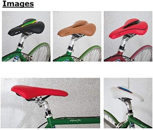 GORIX Bike Saddle Seat Comfortable Cushion with Rail Mountain Road Bicycle for Men and Women (GX-C19)