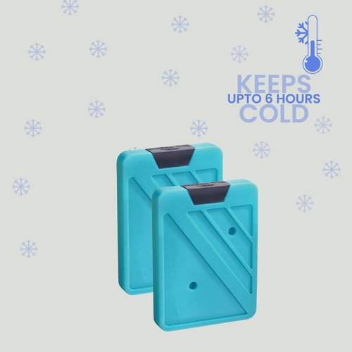 Pinnacle Ice Blocks for Cooler Set of 2 – Multipurpose Ice Packs for Coolers Long Lasting Reusable Refreezable –No Leak Lunch Box Ice Pack – Non BPA Food Safe Freezer Packs for Coolers