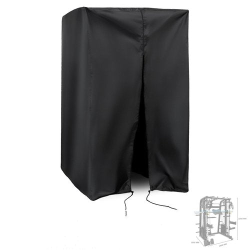 Squat Rack Cover, Waterproof Outdoor Gym Equipment Covers with Zipper for Squat Rack/Weight Lifting Rack/Home Gym Workout Equipment (87"W x 65"D x 88"H)