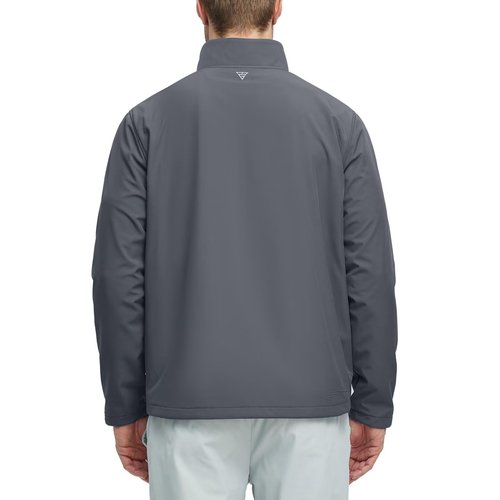 M MAELREG Work Jackets for Men Zip Up Lightweight Fall Winter Pockets Hiking Water-Repellent Softshell Jacket Men