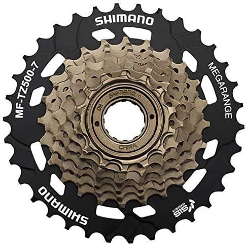 SHIMANO MF-TZ500 (Tourney) // 7-fach Freilauf-Schraubkranz (14-34 Zähne)