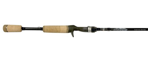 Dobyns Rods Sierra Ultra Finesse Casting / 6'5" / 1 PC / 2-8 LB LINE Weight / 1/16-5/16 OZ Lure Weight/Light MOD Action/EX-Fast TIP/Cork-Split Handle