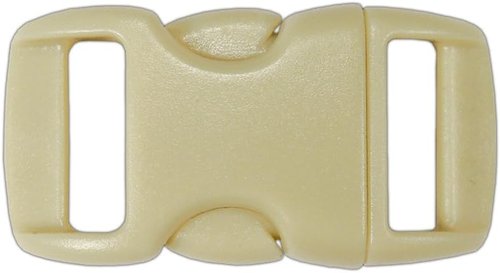 Contoured Side Release Buckles - 3/8" Paracord - 5, 10, & 20 Pack - 30+ Colors