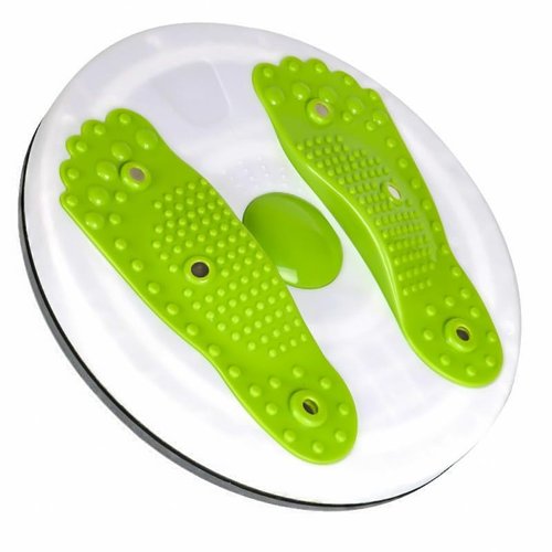 Waist Whisper Ab Twist Waist Disc Board,Waist Slimming Balance Board Exercise with Massage Foot Sole- Home Fitness Gym for Weight Loss/Cardio Exercise/Body Shaping