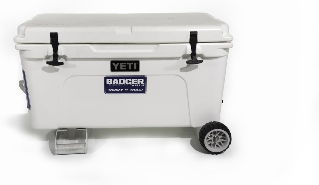 Standard Wheel Badger 65 Kit - Single Axle + Handle/Stand (Fits Tundra 50, 65 and 110)