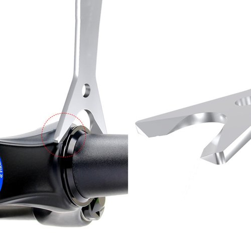 PURPLELILY Bike Upper Lower Bowl Remover Bike Headset Base Spacer Wrench Bicycles Headset Crowns Race Removal Tool Front Fork Wrench