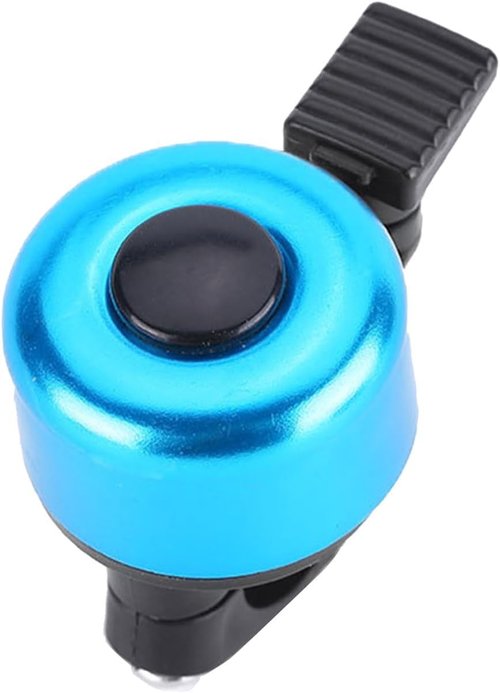 Blue Aluminum Alloy Bike Handlebars Bells Loud Sound Bicycles Bells for Road Bike Mountain Bike Scooter Sports Bike Bike Bells for Adults Mountain Bike Aluminum Durable Bike Bells Accessories