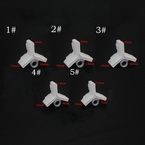 100 Pcs Transparent Fishing Hook Bonnets Fishing Treble Hook Protector Safety Cover Fishing Hook Safety Cap Protector