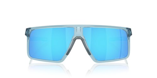 Oakley OO9285 Helux Sunglasses, Transparent Stonewash/Prizm Sapphire, 61 mm