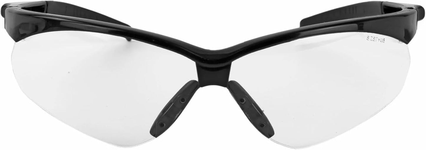 Walker's Crosshair Sport Shooting Glasses - Lightweight Impact-Resistant Lenses Soft Non-Slip UV Protection Hunting Range
