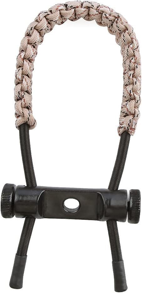 ZSHJGJR Archery Bow Wrist Sling Braided Archery Adjustable Bow Strap Wrist Sling For Compound Bow Hunting Shooting