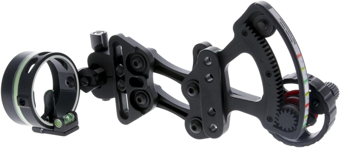 TRUGLO Range Rover Micro-Adjustable Bow Sight for Archery - Left/Right-Handed, Zero-In Dial, LED Light & Quiver Mount