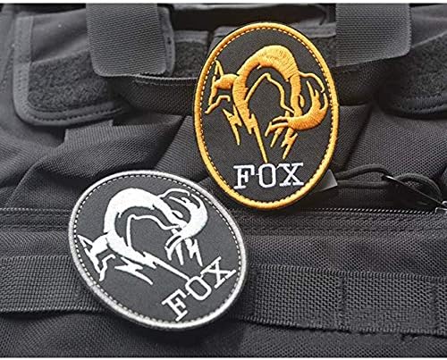 Military Morale Diamond Dogs and Metal Gear Solid Fox Patch (3pcs)