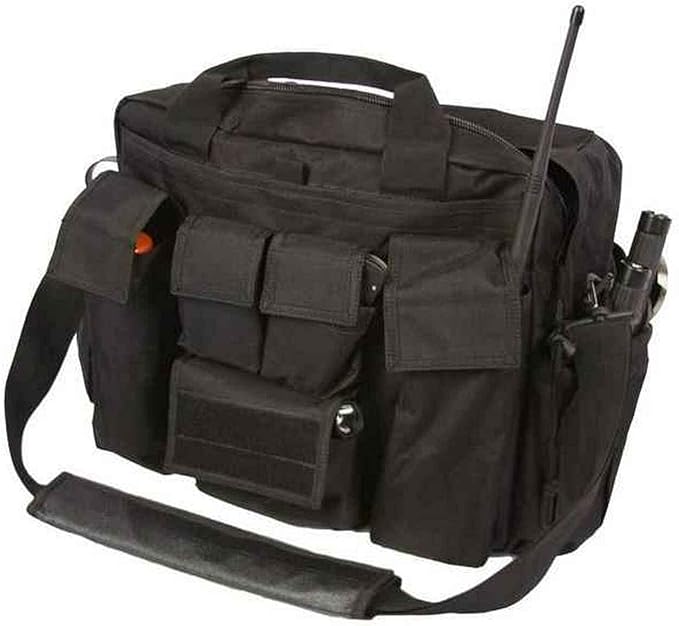 LAPG Camping Jumbo Bail Out Bag - Survival Range Gear With Multiple Pockets, Multi-functional Hiking Bug Out Bag, Black