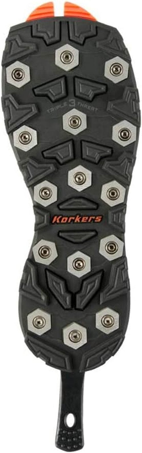 Korkers OmniTrax v3.0 Interchangeable Sole - Triple Threat Aluminum Hex Disc