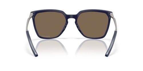 Oakley Women's OO9480 Sielo Square Rectangular Sunglasses, Mikaela Shiffrin Matte Navy/Prizm Rose Gold, 57 mm