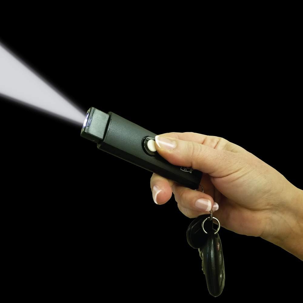 Streetwise Mini Keychain Stun Gun 22,000,000 Volts (Small Size, BIG Power) BLACK
