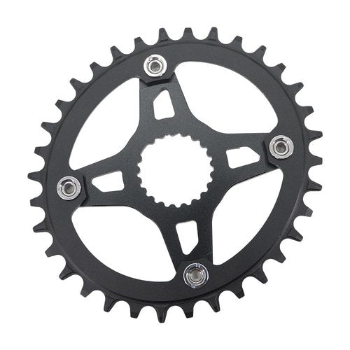 DJC 104BCD Chainring Round for Shimano Direct Mount Spider Adapter Set 12s 12 Speed Crankset M6100 M9100 M9120 M8100 M8120 M8130 M7100 MT900 XTR SLX