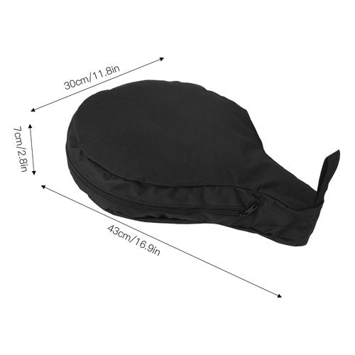 Vvikizy 600D Oxford Cloth Cast Iron Skillet Bag Camping Bag Cast Iron Skillet Bag Pouch Camping Skillet Pan Cookware Storage Bag with Handle for Camping Outdoors Cooking Utensils