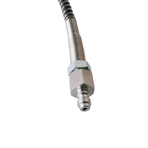 Paintball Fill Whip Hose Extension,39in Paintball Filling Adapter Hose Equipment with 8mm Male and Female Qick Connector