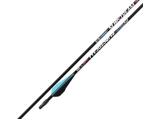 Barnett Slipstream Youth Archery Fiberglass Arrows - 3 Pack, 28 Inch Youth Arrows for Under 40lb Draw Weights - Perfect for Young Archers
