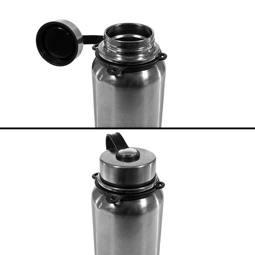 Paracord Planet Water Bottle Ring – 3 Hole Safety Ring for Creating Slings, Holder, or Handle – Use with Paracord – Gray (2 Rings)