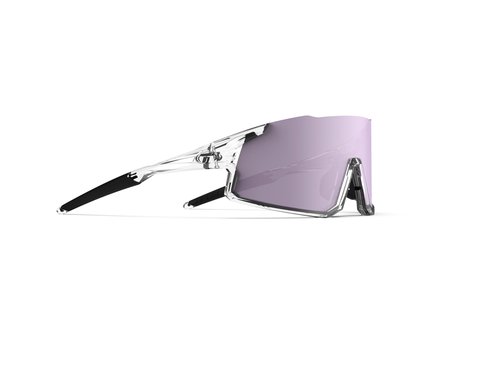 Tifosi Optics Stash Sunglasses (Crystal Clear (Clarion Purple/AC Red/Clear))