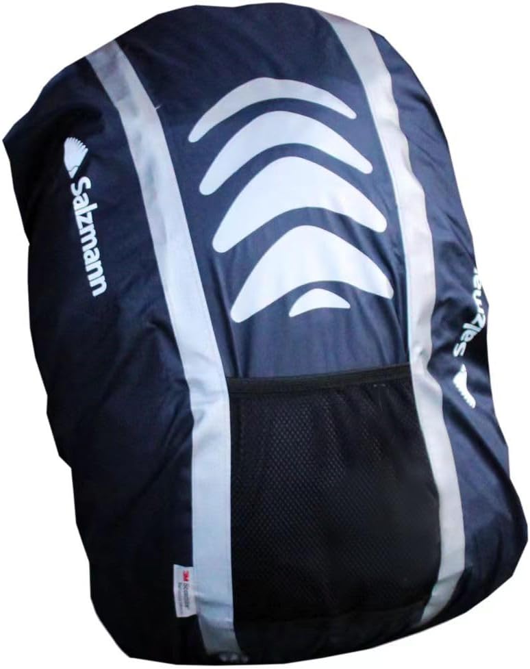 Salzmann 3M Reflective Backpack Cover | High Visibility, Waterproof & Weatherproof | Ideal for Cycling, Running & Hiking