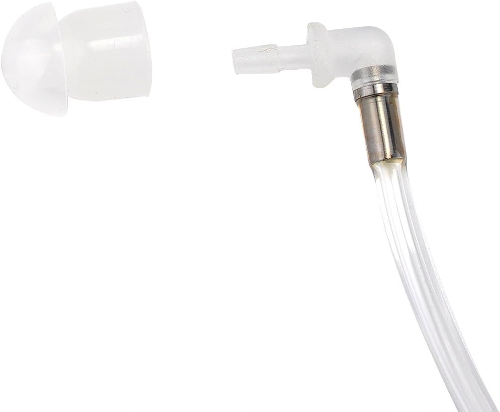 Replacement Mushroom EarTips Earbuds for Radio Acoustic Tube Style Earpieces (50 pcs)